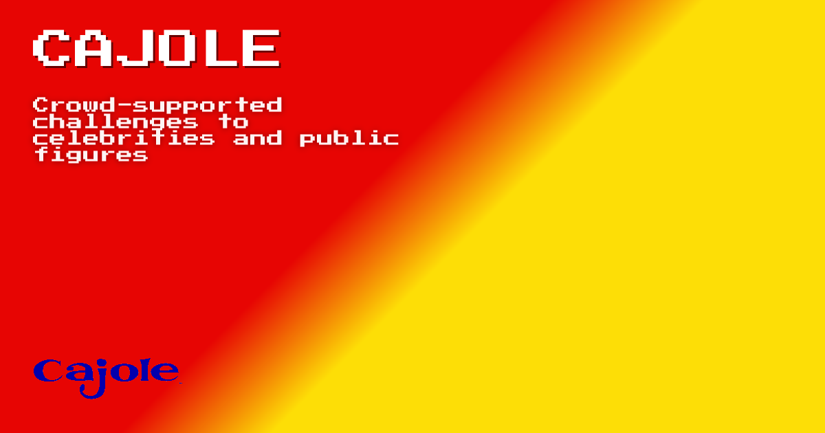 Terms & Conditions — Cajole